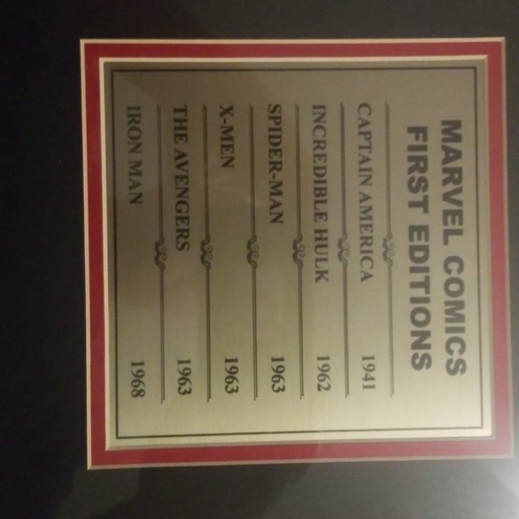 Marvel comics first editions display - Picture 3 of 3